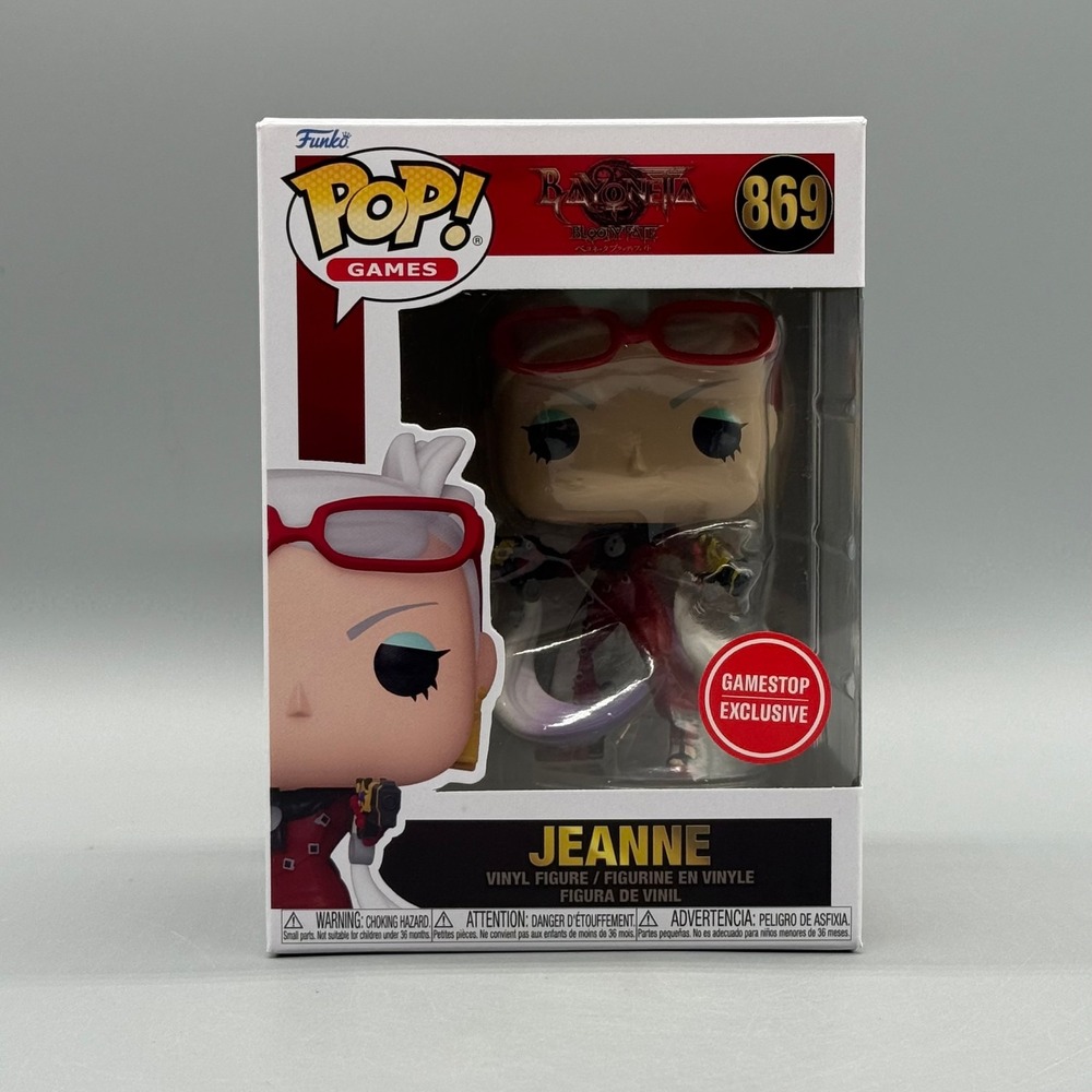 Funko Pop! #869 Jeanne Bayonetta Bloody Fate Exclusive w/ Protector *Vaulted*